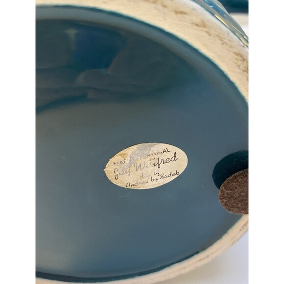 Vintage Jay Willfred Majolica Fruit Grapes Pitcher  by Andrea Sadek Portugal - Picture 7 of 8